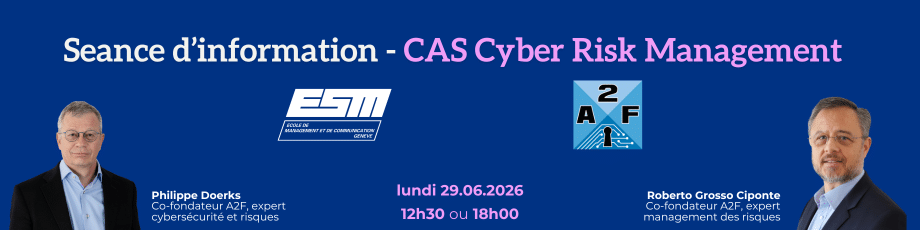 ESM x A2F - Webinaire CAS Cyber Risk Management