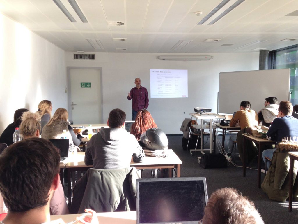 ESM - cours éthique avec Patrick Durisch