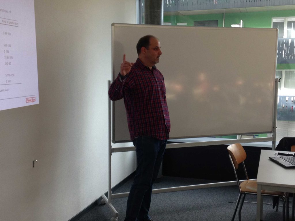 ESM - cours éthique avec Patrick Durisch